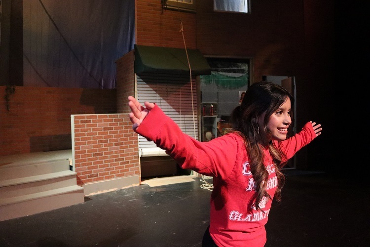 Classical drama student