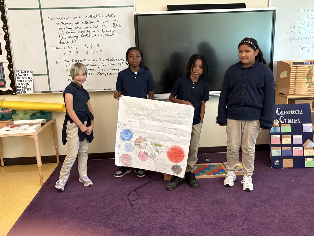Annie Fisher Montyessori Students travel the Galaxy