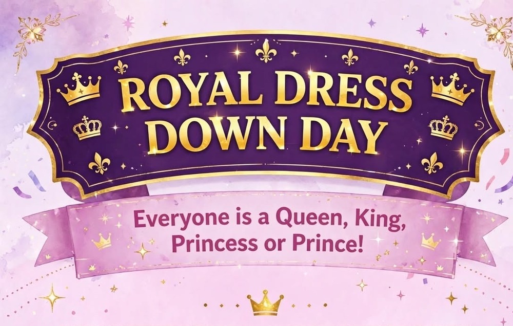 royal dress down