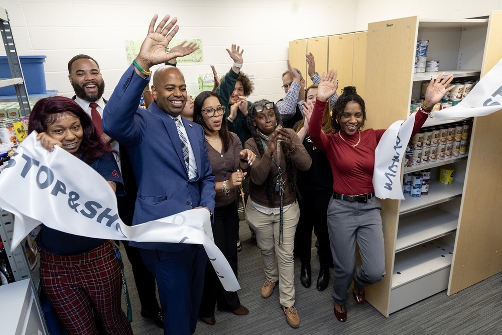 Weaver High School Opens Beavers’ Den Food Pantry with Support from Stop & Shop