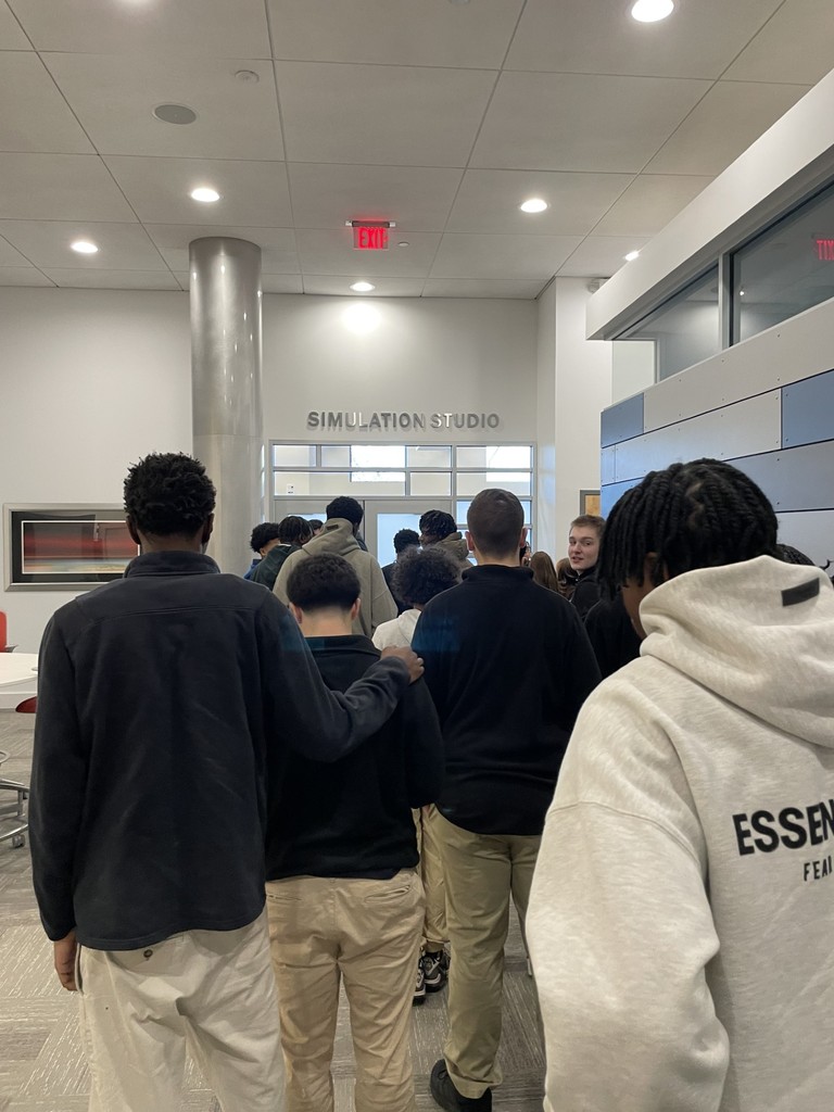 Entering Simulation Room