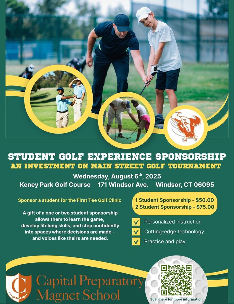 kids golf flyer 2025