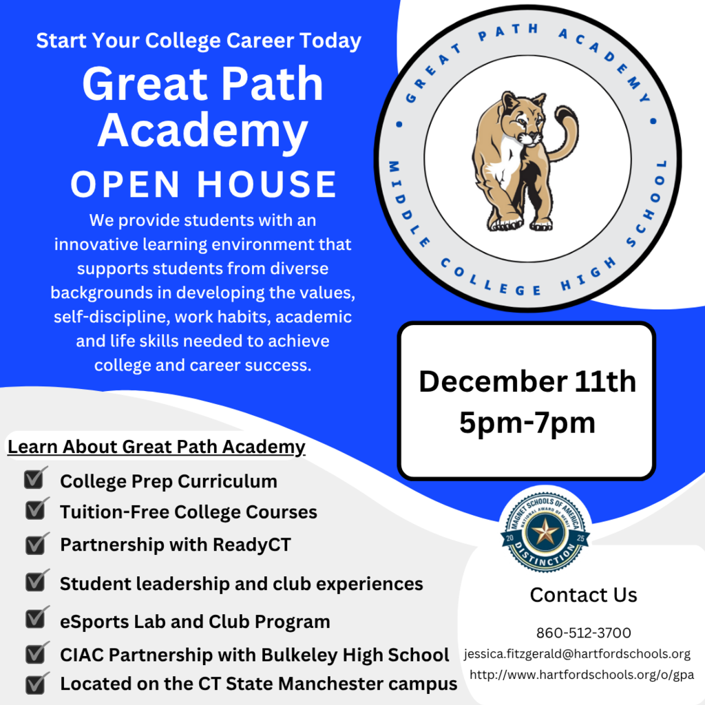 GPA Open House December 11th