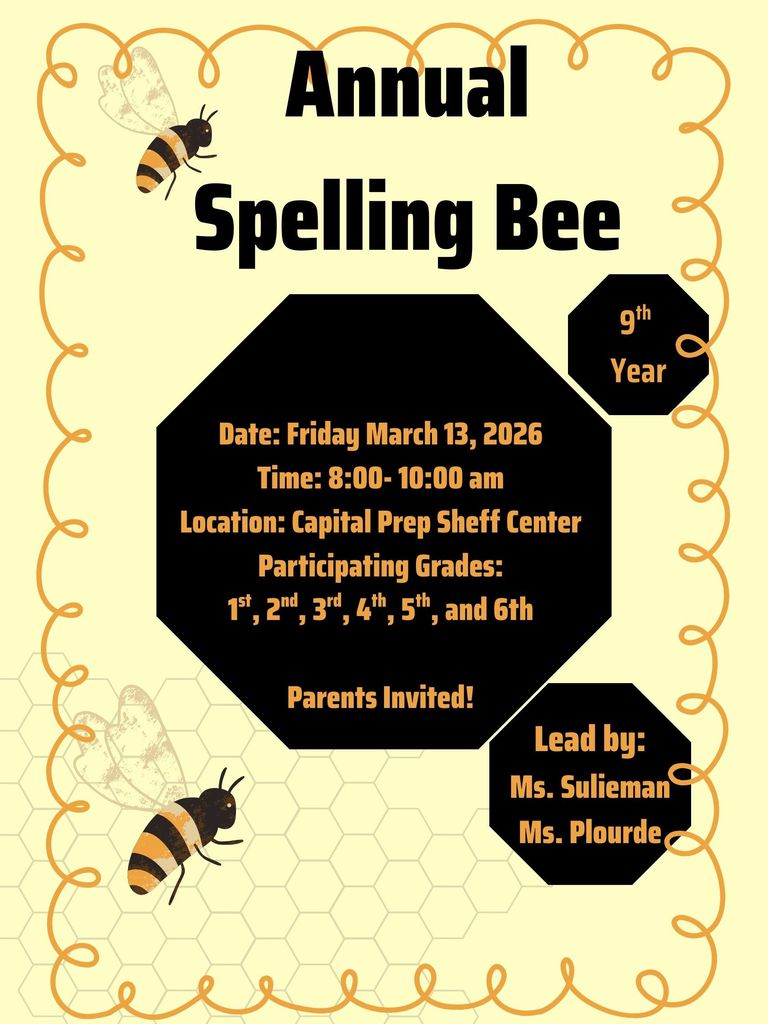 Spelling Bee Flyer 2026