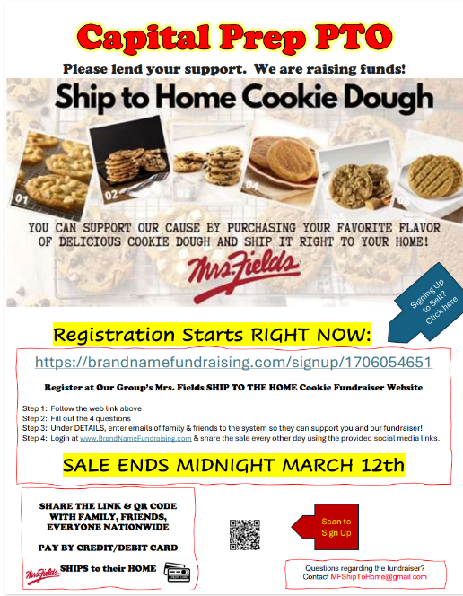 cookie fundraiser 2 26