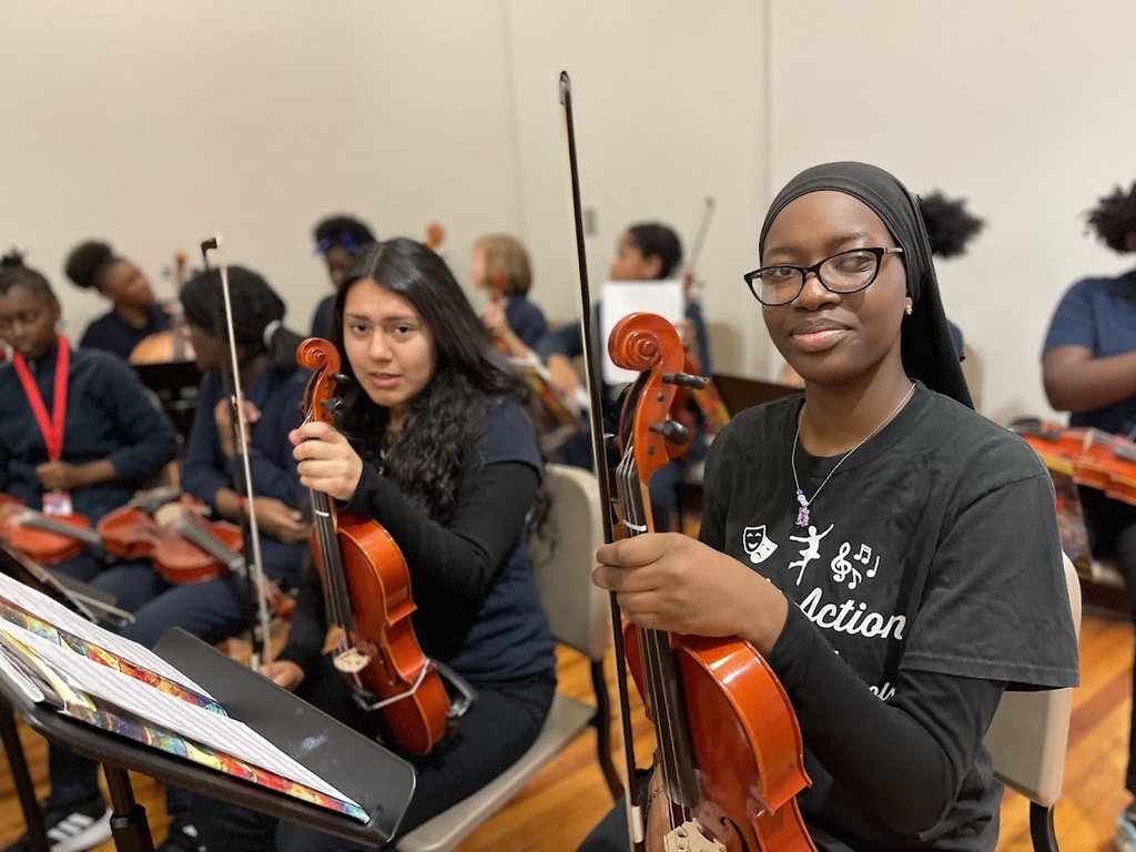 Music students at Noah Webster