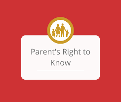 Parent's Right to Know