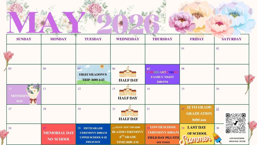 may calendar 26