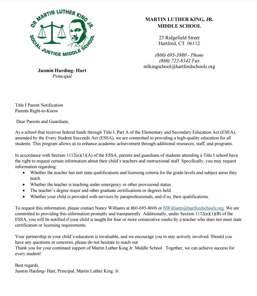 Title 1 School-Parent-Student Compact 2025-2026