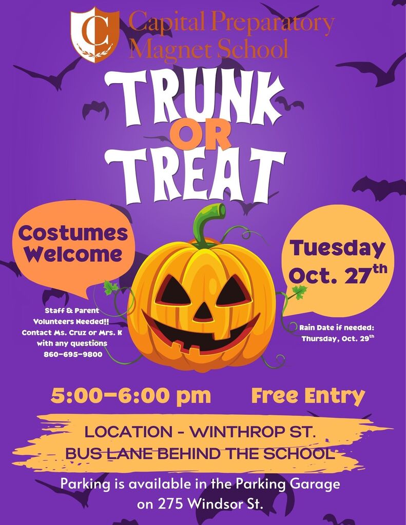 26-27 Trunk or Treat Flyer