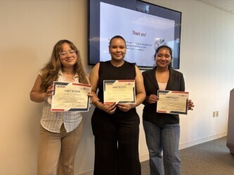 HPHS students earn certificates