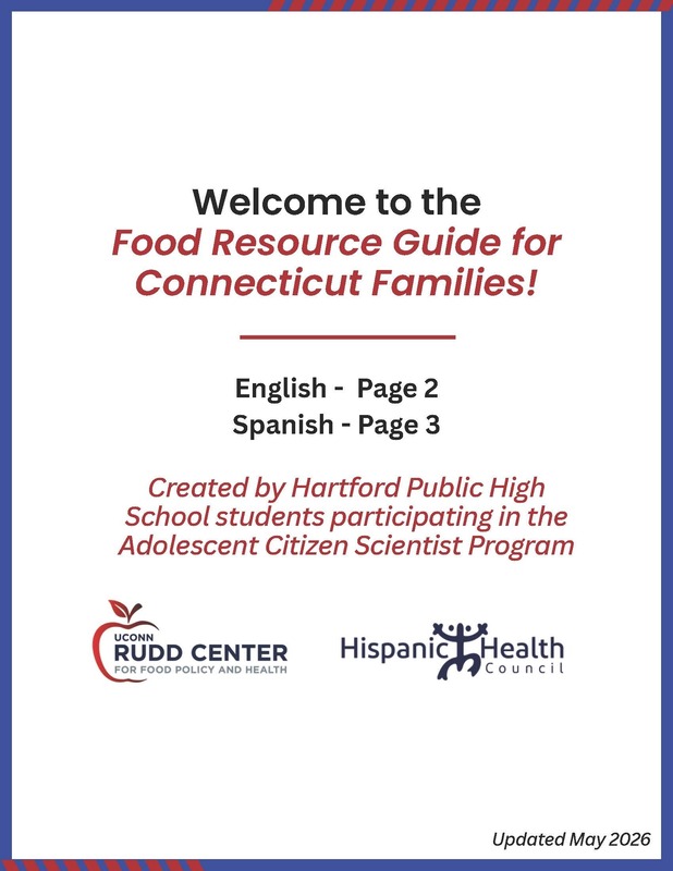 Food Resource Guide Cover
