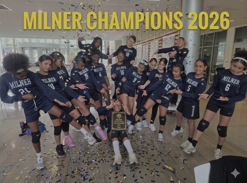 Milner Girls Volleyball Champs 2026