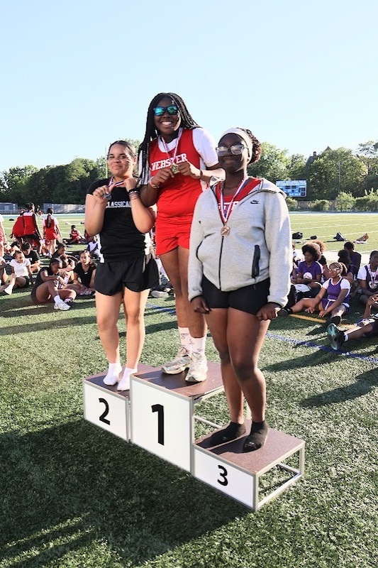 Shot put girls