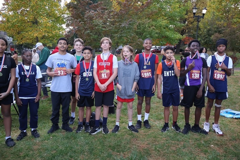 Middle school cross country boys top ten 2026