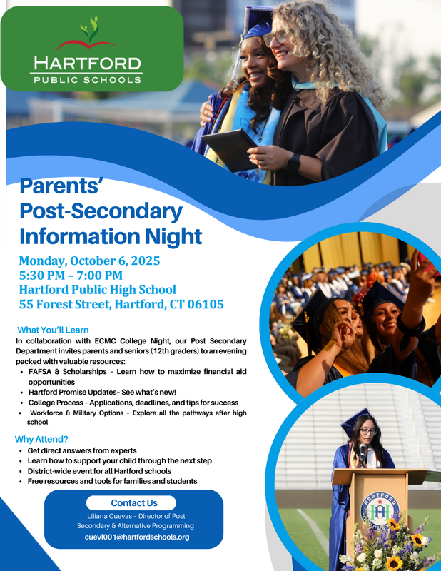 HPHS Post Secondary Fair for PARENTS