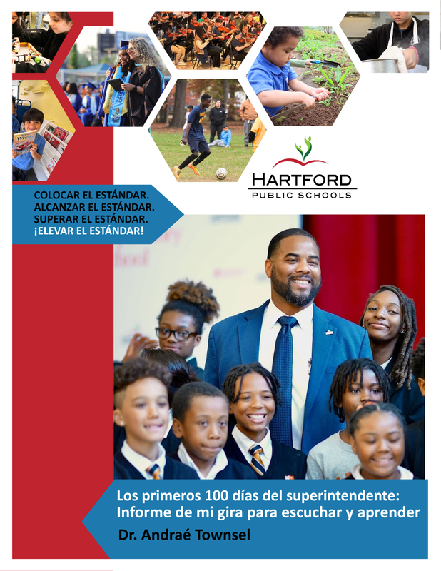 100 Day Report cover Spanish