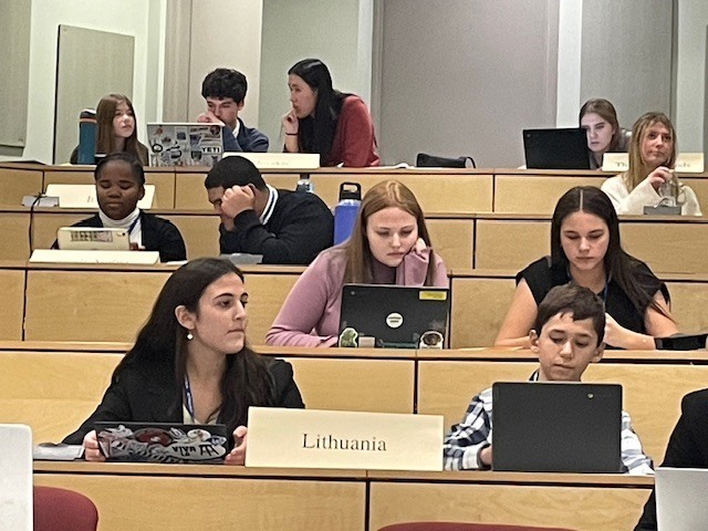 The Hartford Public High School Model UN Club