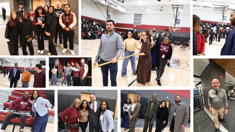 Bulkeley Reopening Pep Rally
