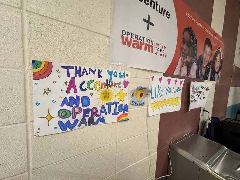 Operation Warm Coat Giveaway with Accenture and Travelers