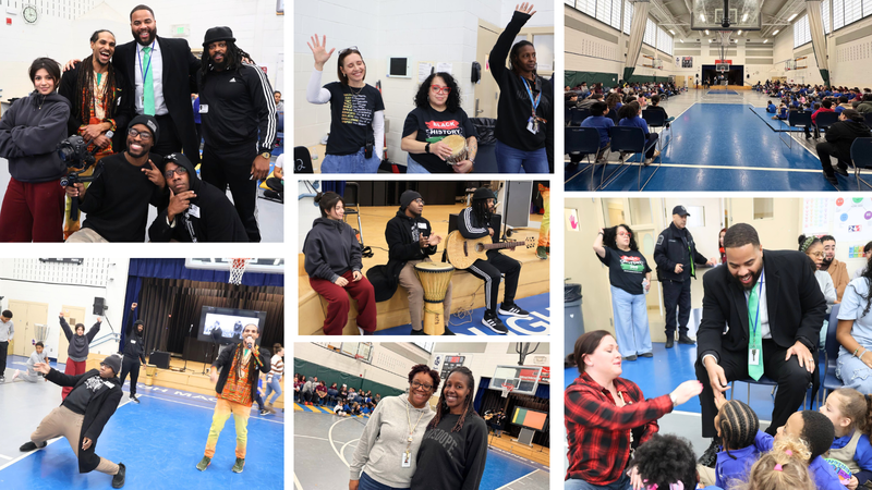 Black History MOnth at Breakthrough South with RaPoet