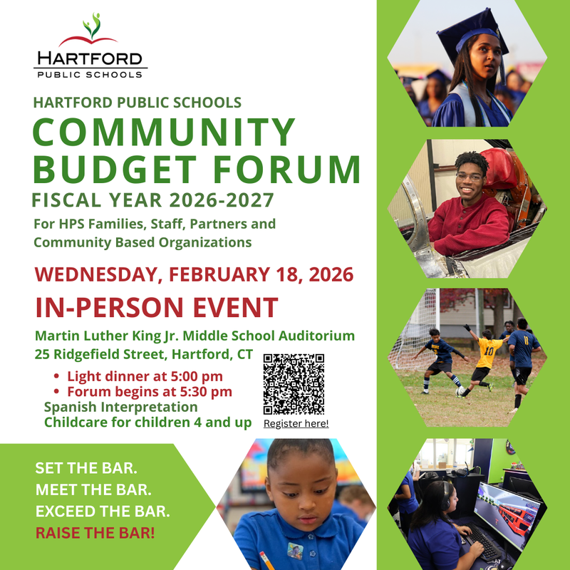 Community Budget Forum flyer