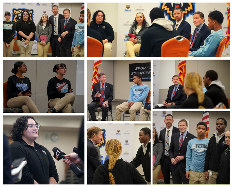 Sen Blumenthal at SMSA