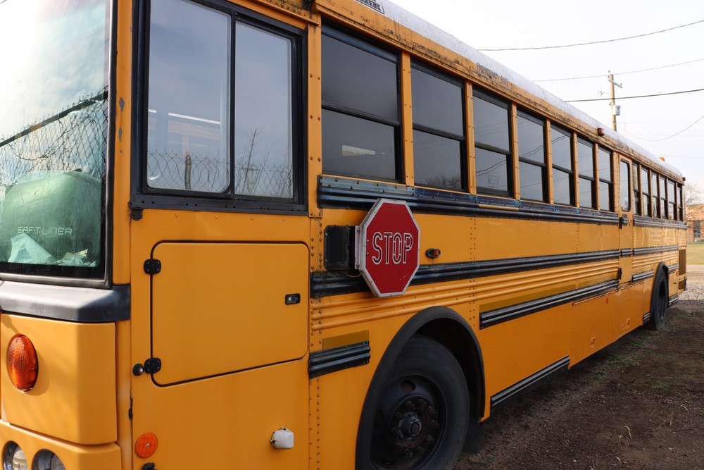 photo of a yellow school bus