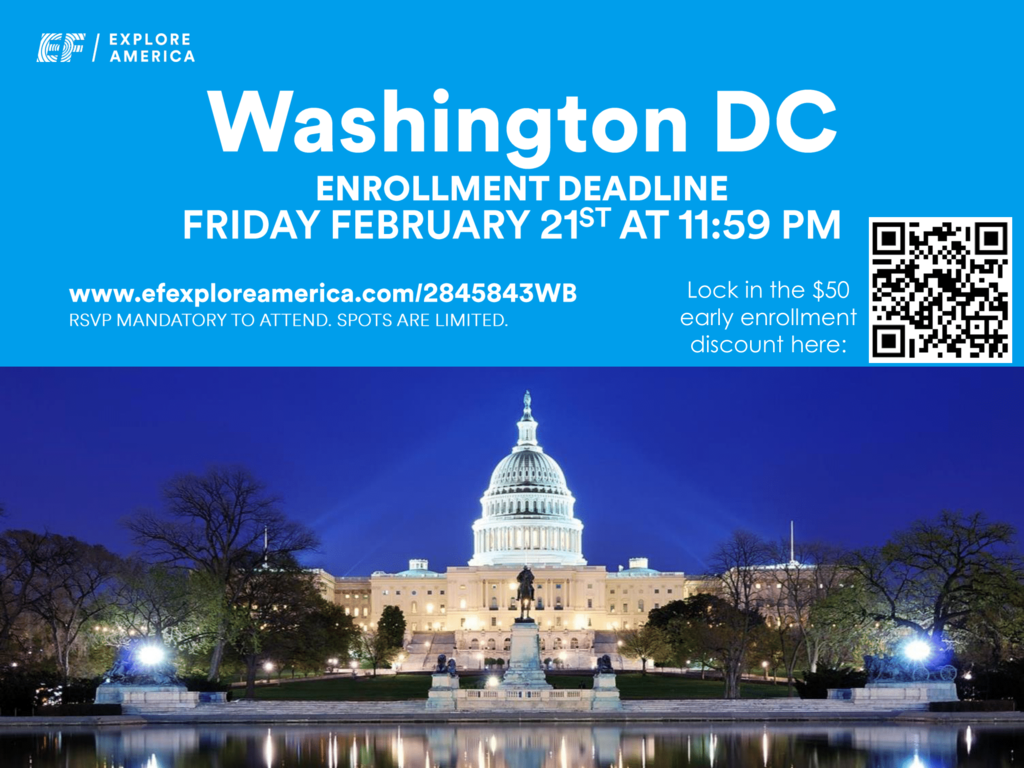 Washington DC Enrollment Meeting Info