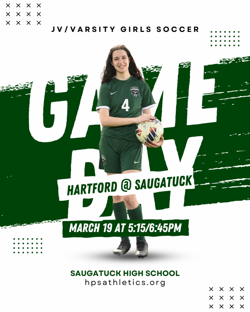 jv varsity girls game day poster featuring senior kaylee blocker