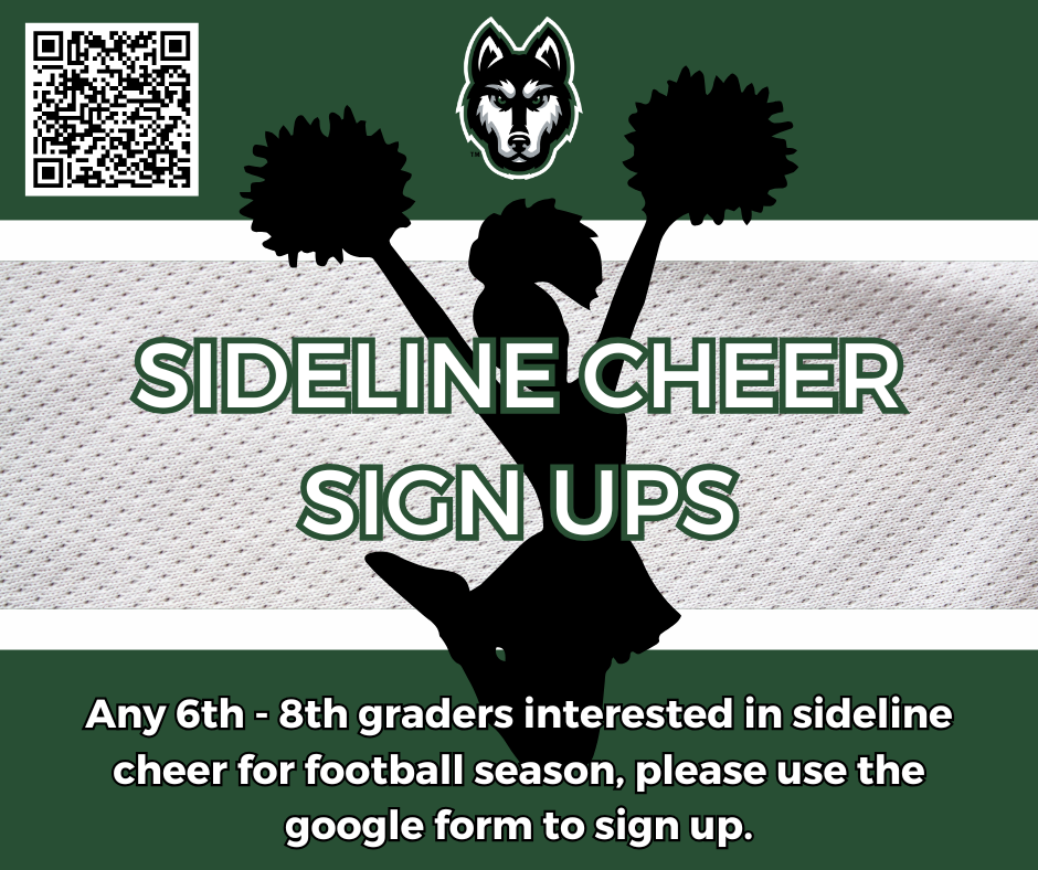 SIDELINE CHEER SIGN UPS