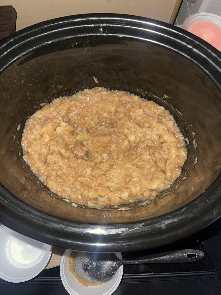 homemade apple sauce