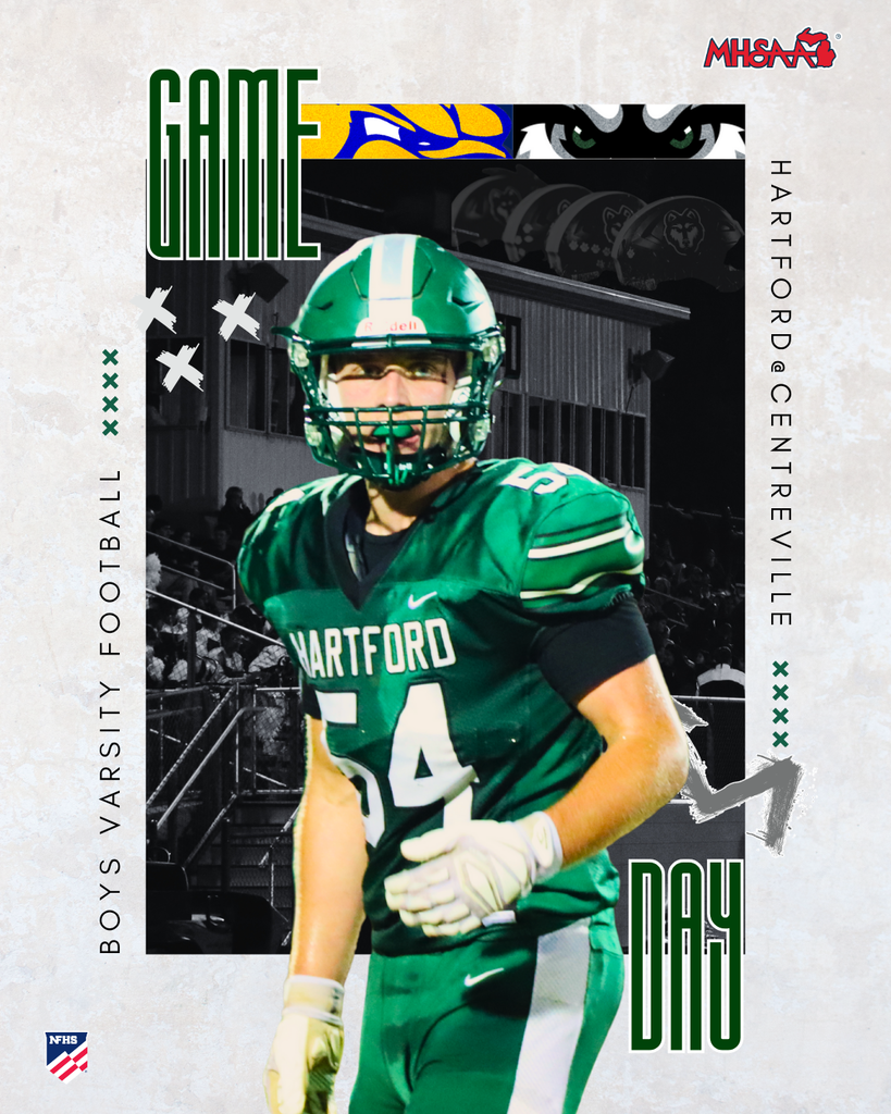 Varsity Football travels to Centreville tonight with a 7PM kickoff! GO HUSKIES! 🏈💚