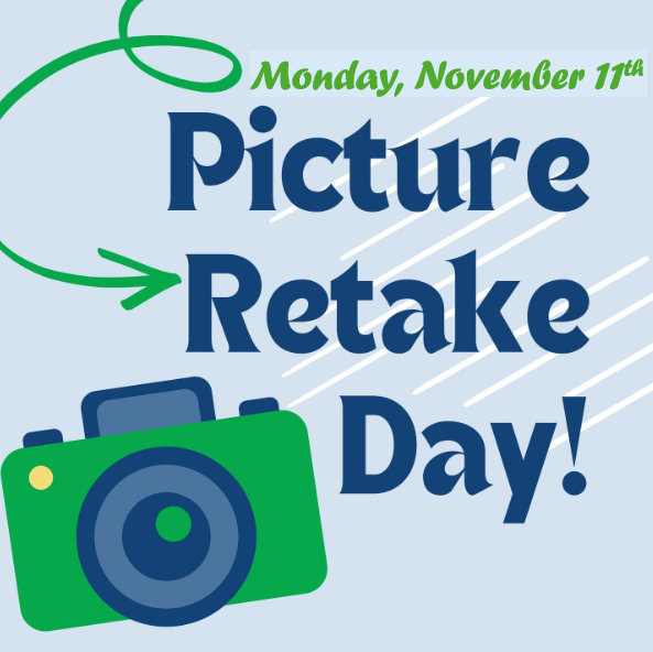 monday november 11th, high school picture retake day