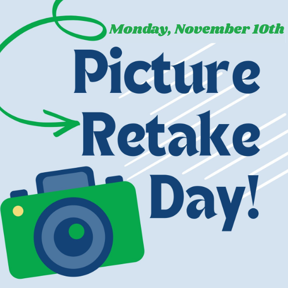 monday november 10th, high school picture retake day
