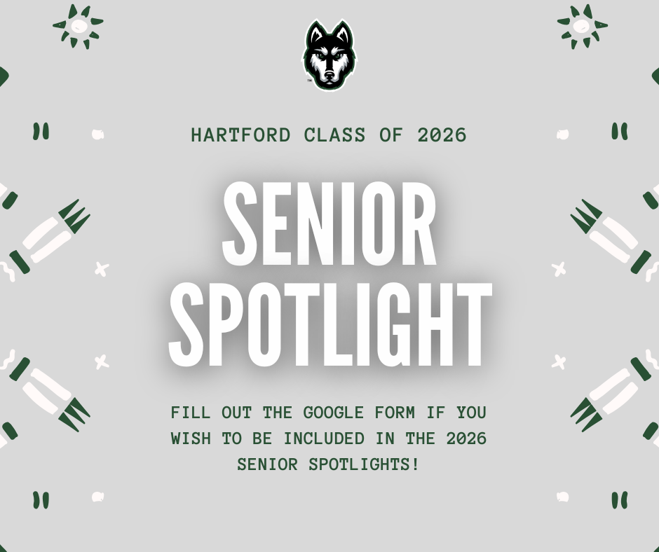 Attention Class of 2026 Seniors, if you would like to be featured in the 2026 Senior Spotlight please fill out the google form here: https://forms.gle/nYxf6tqHFZqZW6KE9