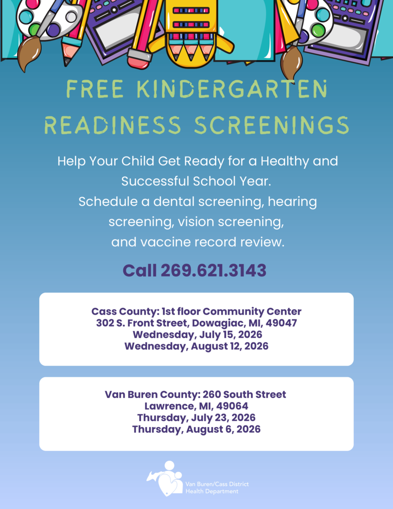 FREE Kindergarten Readiness Screenings Information