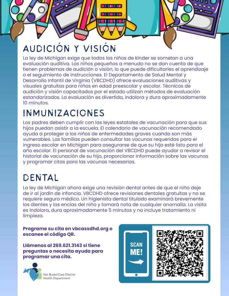 FREE Kindergarten Readiness Screenings Information