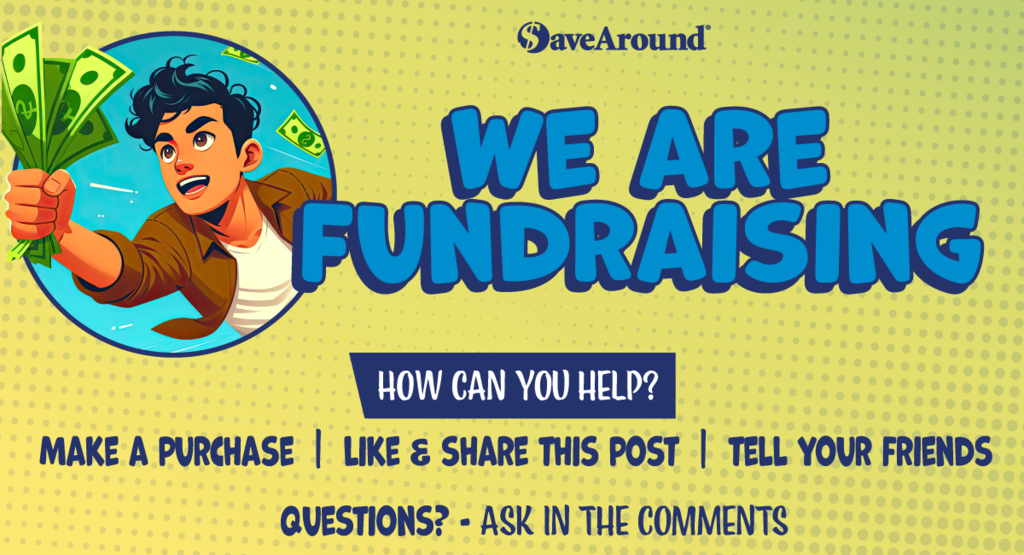 we are fundraising photo of man holding money