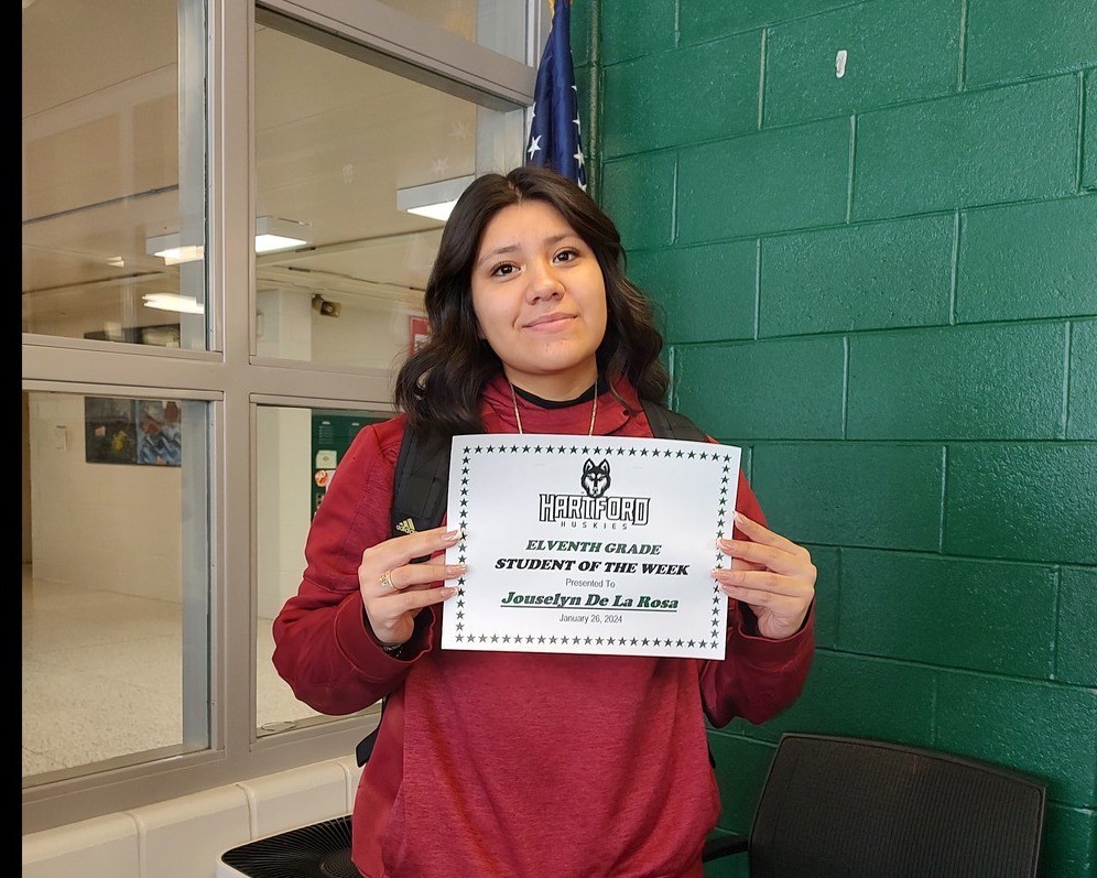 students of the week jouselyn de la roas