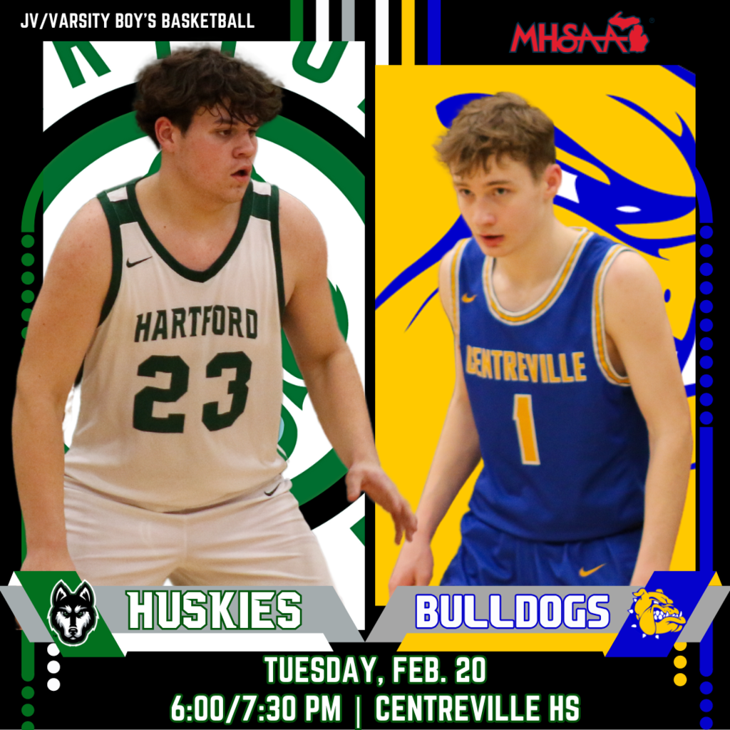 JV/Varsity Boy's Basketball travels to Centreville tonight with 6:00 and 7:30 PM start times! 🏀