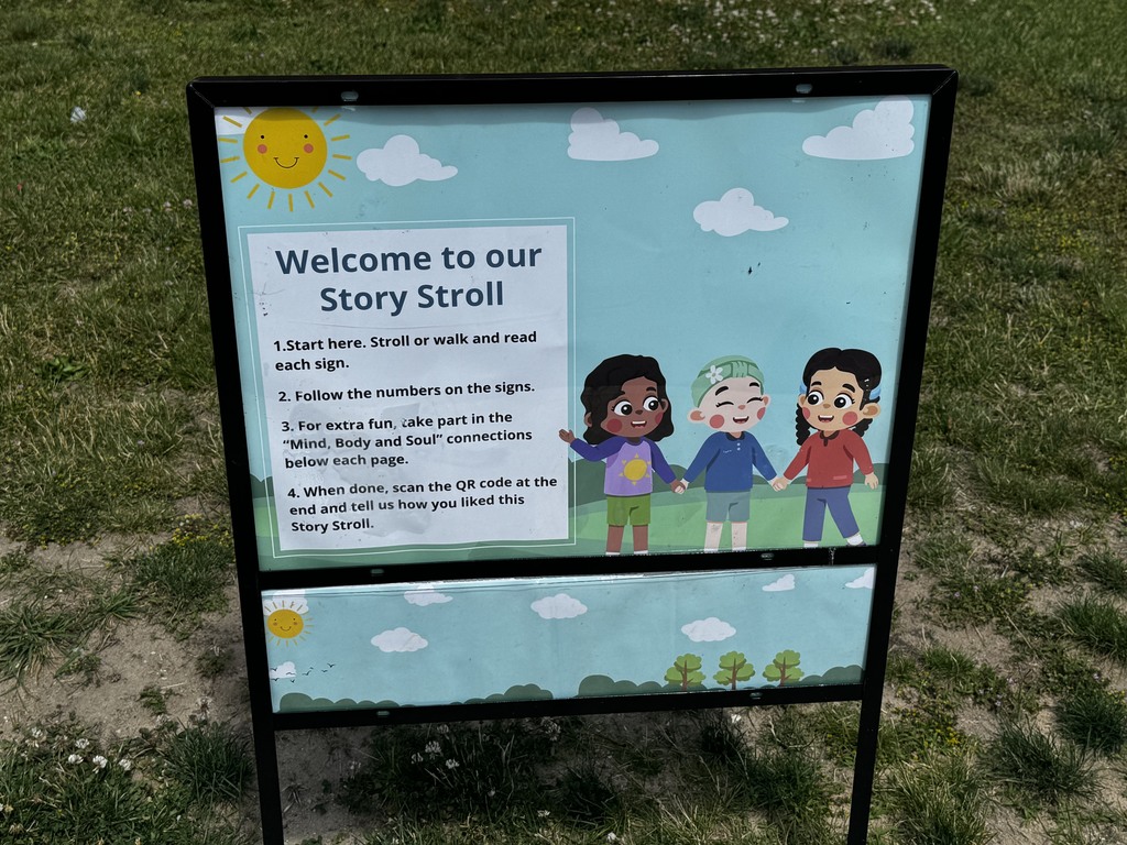 You can enjoy a nice walk in the sunlight with the Story Stroll at Redwood! These storyboards will be up for two weeks for you to come enjoy! ☀️