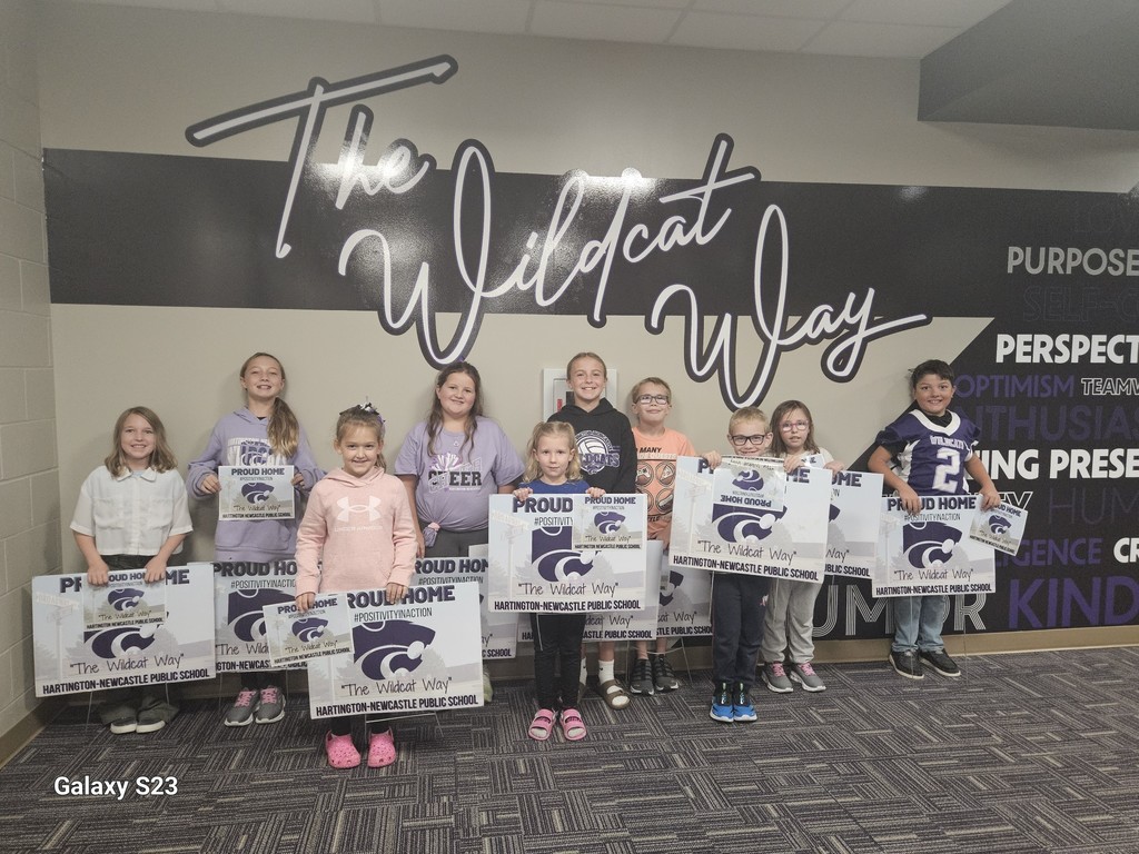 Wildcat Way Drawing Winners week 2