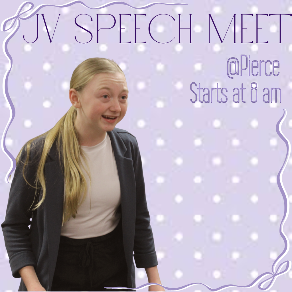 Jv Speech Meet Pierce 8am