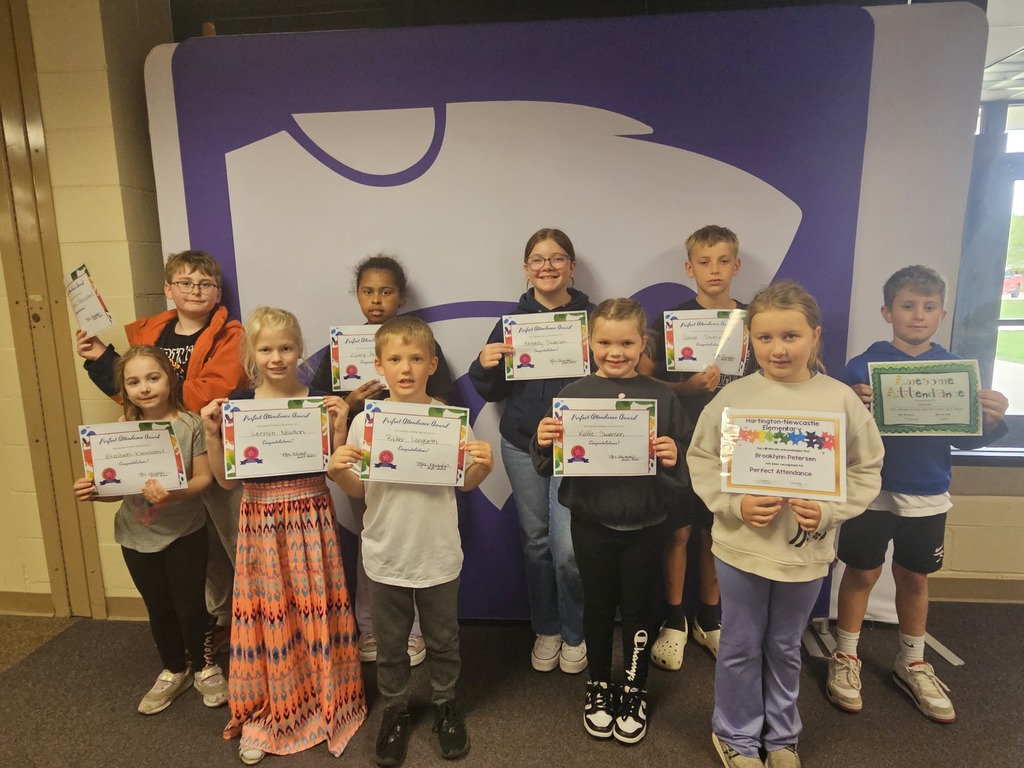 perfect attendance award