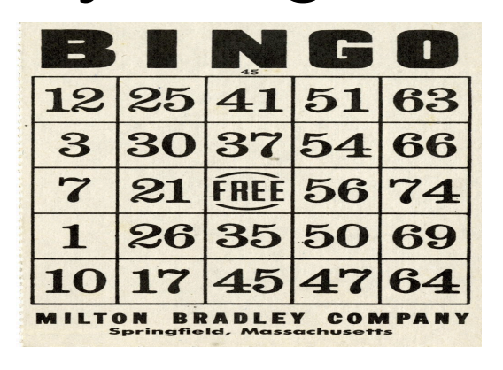 Family bingo night at Hartland School