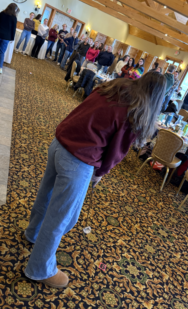 putting competition with Barkhamsted School during PD