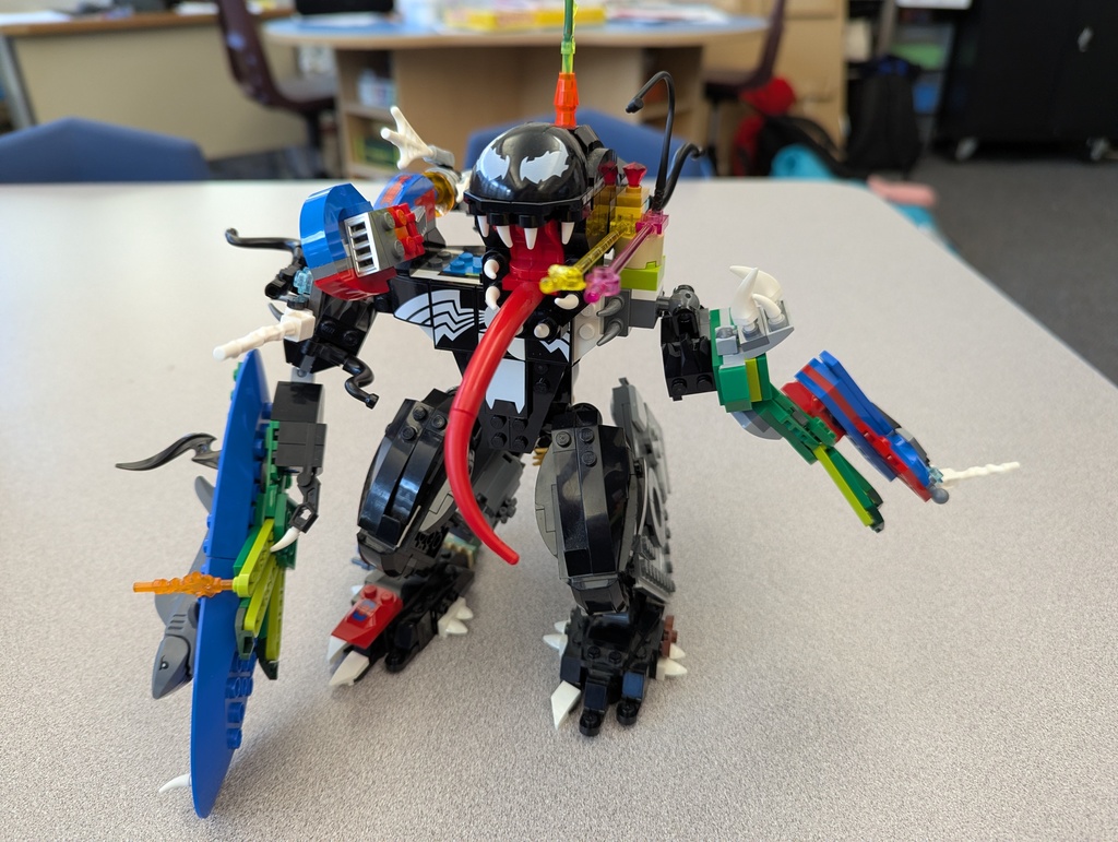 Creature made from Legos