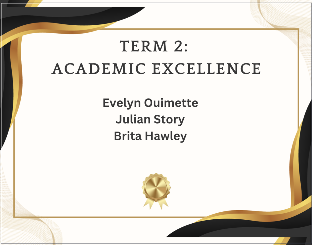 List for T2 Academic Excellence