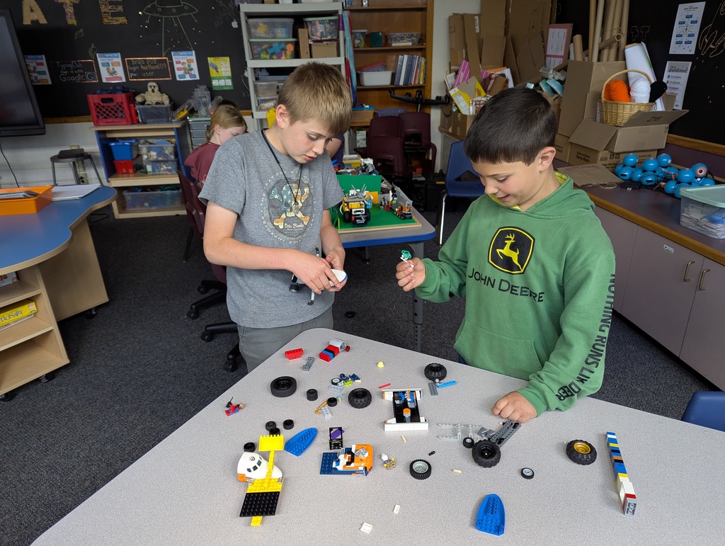 boys at lego table